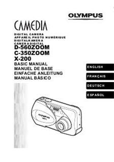 Olympus C 350 Zoom manual. Camera Instructions.
